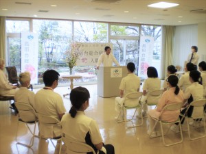 令和３年度島田台総合病院　入職式 (1)
